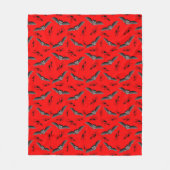 Niedliches Halloween Bats Fleece Blanket (Vorderseite)