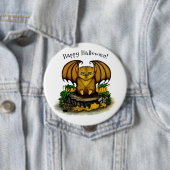 Niedliches Halloween-Becken Button (Beispiel)