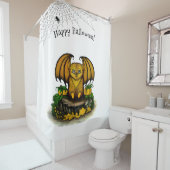 Niedliches Halloween-Becken Duschvorhang (Beispiel)