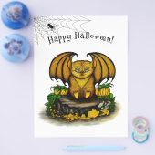 Niedliches Halloween-Becken Flyer (Einzeln)