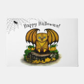 Niedliches Halloween-Becken Fußmatte (Vorderseite)