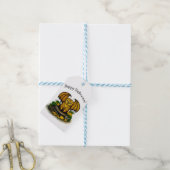 Niedliches Halloween-Becken Geschenkanhänger (Mit Garn)