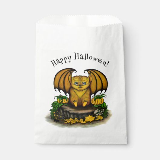 Niedliches Halloween-Becken Geschenktütchen (Vorderseite)