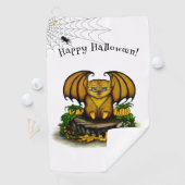 Niedliches Halloween-Becken Golfhandtuch (Insitu)