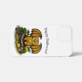 Niedliches Halloween-Becken iPhone Hülle (Rückseite (Horizontal))