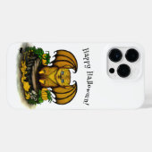 Niedliches Halloween-Becken iPhone Hülle (Rückseite (Horizontal))