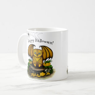 Niedliches Halloween-Becken Kaffeetasse