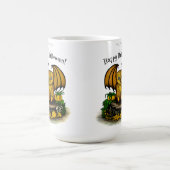 Niedliches Halloween-Becken Kaffeetasse (Mittel)