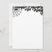 Niedliches Halloween-Becken Karte (Rückseite)