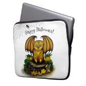Niedliches Halloween-Becken Laptopschutzhülle (Vorderseite Links)