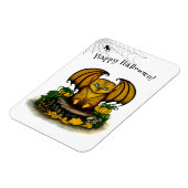 Niedliches Halloween-Becken Magnet (Linke Seite)