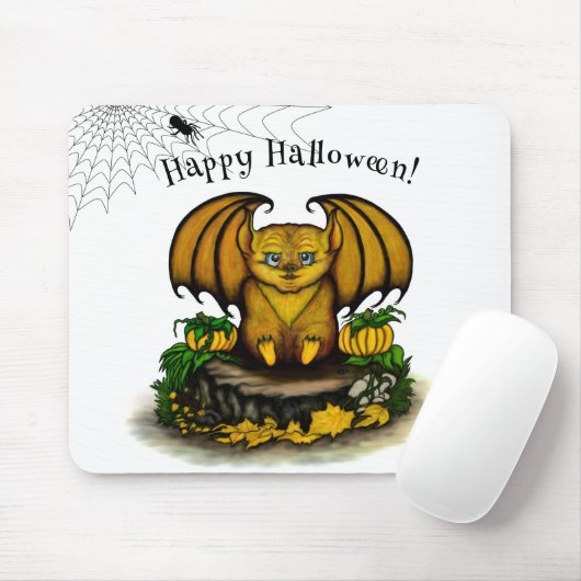 Niedliches Halloween-Becken Mousepad (Mit Mouse)