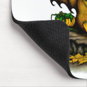 Niedliches Halloween-Becken Mousepad (Ecke)