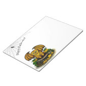 Niedliches Halloween-Becken Notizblock (angewinkelt)