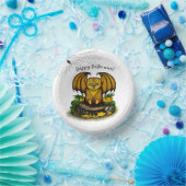 Niedliches Halloween-Becken Pappteller (Party)