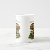 Niedliches Halloween-Becken Porzellantasse (Vorderseite)