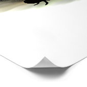 Niedliches Halloween-Becken Poster (Ecke)