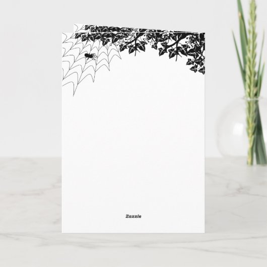 Niedliches Halloween-Becken Programm (Rückseite)