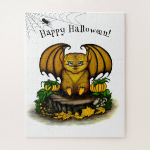 Niedliches Halloween-Becken Puzzle