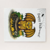 Niedliches Halloween-Becken Puzzle (Horizontal)