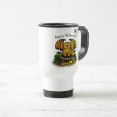 Niedliches Halloween-Becken Reisebecher (VorderseiteRechts)