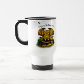 Niedliches Halloween-Becken Reisebecher (Links)