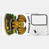 Niedliches Halloween-Becken Samsung Galaxy Hülle (Linke Seite)