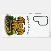 Niedliches Halloween-Becken Samsung Galaxy Hülle (Rückseite (Horizontal))