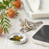 Niedliches Halloween-Becken Schlüsselanhänger (Seite)