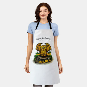 Niedliches Halloween-Becken Schürze