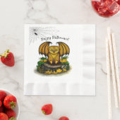 Niedliches Halloween-Becken Serviette (Beispiel)