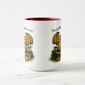 Niedliches Halloween-Becken Tasse (Zentrum)