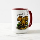 Niedliches Halloween-Becken Tasse (VorderseiteRechts)