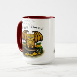 Niedliches Halloween-Becken Tasse
