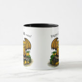 Niedliches Halloween-Becken Tasse (Zentrum)