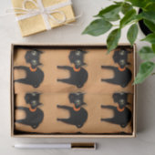 Niedliches Halloween Black Cats Tissue Paper Seidenpapier (Geschenk)