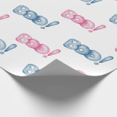 Niedliches Halloween-Bootwrapping-Papier Geschenkpapier (Ecke)