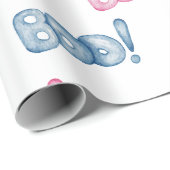 Niedliches Halloween-Bootwrapping-Papier Geschenkpapier (Rolleneckpunkt)