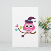 Niedliches Halloween Briefpapier (Stehend Vorderseite)