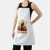 Niedliches Halloween Cat Shirt - Trick oder Treat Schürze (InSitu)