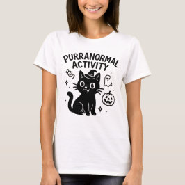 Niedliches Halloween-Cat-T-Shirt T-Shirt