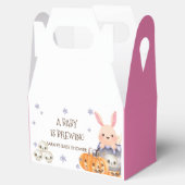 Niedliches Halloween Cauldron Baby ist Braudusche Geschenkschachtel (Geöffnet)