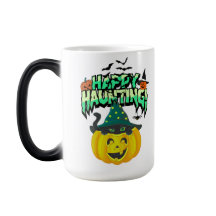 Niedliches Halloween-Design mit Kürbis und schwarz