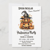 Niedliches Halloween Einladung (Vorderseite)