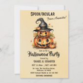 Niedliches Halloween Einladung (Vorderseite)