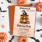 Niedliches Halloween Einladung