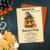 Niedliches Halloween Einladung