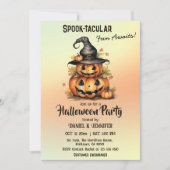 Niedliches Halloween Einladung (Vorderseite)