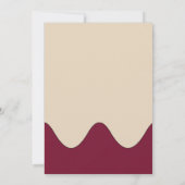 niedliches Halloween-Element Einladung (Rückseite)