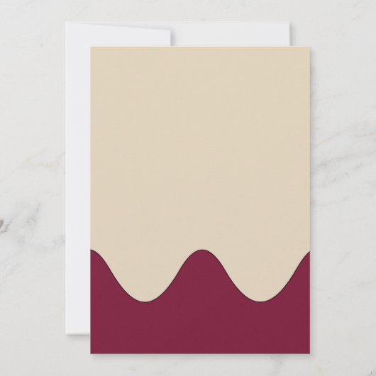 niedliches Halloween-Element Einladung (Rückseite)